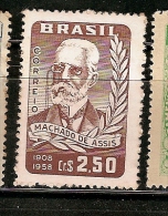 Brazil ** &  Machado De Assis, 1908-1958  (663) - Nuevos