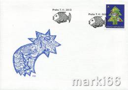 Czech Republic - 2012 - Christmas - FDC (first Day Cover) - FDC