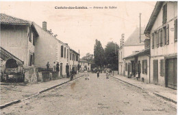 Castets Des Landes Avenue Du Sablat Carte En Bon état - Castets