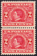 !a! USA Sc# 0370 MNH Vert.PAIR (a2) -William H. Seward - Nuevos