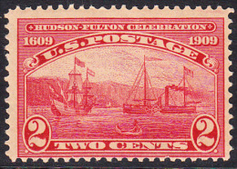 !a! USA Sc# 0372 MNH SINGLE (a3) - Hudson-Fulton Celebration - Unused Stamps