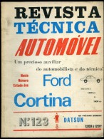 1975 RTA REVISTA TECNICA AUTOMOVEL FORD CORTINA MAGAZINE - Transports