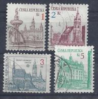 Czech-Republic  1993  Czech Towns  (o) - Used Stamps