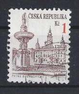 Czech-Republic  1993  Czech Towns: Ceske Budejovice  (o) Mi.12 - Gebruikt