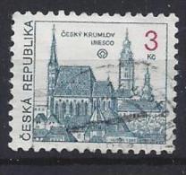 Czech-Republic  1993  Czech Towns: Cesky Krumlov  (o) Mi.14 - Usati