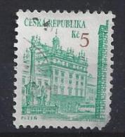 Czech-Republic  1993  Czech Towns: Plzen  (o) Mi.15 - Used Stamps