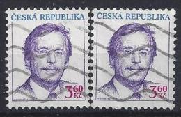 Czech-Republic  1995  Vaclav Havel  (o)  Mi.70  (see Discription) - Used Stamps