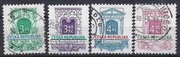 Czech-Republic  1995-97  Architectural Styles  (o) - Used Stamps