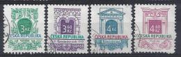 Czech-Republic  1995-97  Architectural Styles  (o) - Used Stamps