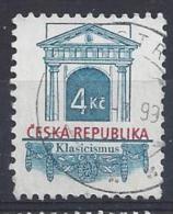 Czech-Republic  1996  Architectural Styles; Classicist  (o) Mi.118 - Usati