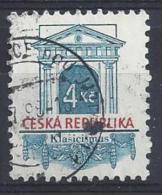 Czech-Republic  1996  Architectural Styles; Classicist  (o) Mi.118 - Used Stamps