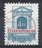 Czech-Republic  1996  Architectural Styles; Classicist  (o) Mi.118 - Gebraucht