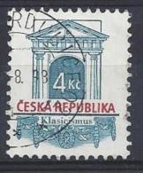 Czech-Republic  1996  Architectural Styles; Classicist  (o) Mi.118 - Used Stamps