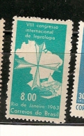 Brazil ** &  VIII Congresso Internacional De Leprologia, Rio De Janeiro 1963  (743) - Ungebraucht