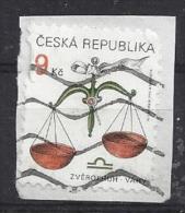 Czech-Republic  1999  Zodiac Signs (o) Mi.217 - Used Stamps