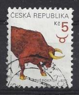 Czech-Republic  1999  Zodiac Signs (o) Mi.240 - Used Stamps