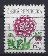 Czech-Republic  2003  Flowers (o) Mi.378 - Oblitérés