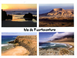 (104) Spain - Fuerteventura Island - With Stamps At Back Of Postcard - Fuerteventura