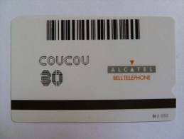 BELGIUM - Alcatel Test Card - COUCOU - 30 Units - Brussels Square - Very RARE - [3] Dienst & Test