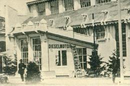 NETHERLANDS - TENTOONSTELLING GRONINGEN 1903 Dieselmotor Gebouw V. Nederl. Kunst Neijverheid 4.7.1903 - Groningen