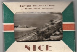 POCHETTE DE 10 PHOTOGRAPHIES DE NICE -06- - Lots, Séries, Collections