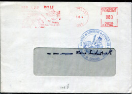 FRANCE - OM ROUGE DE SOISSONS LE 7/11/1974, AVEC CACHET CHAMBRE DE COMMERCE , GRÉVE DE 1974 - TB - Other & Unclassified