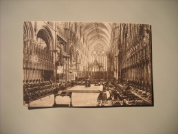 ANGLETERRE LINCOLNSHIRE  LINCOLN CATHEDRAL CHOIR EAST - Lincoln