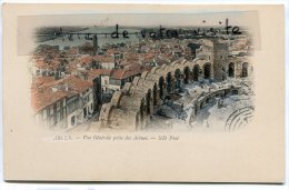 - ARLES - Vue Générale Des Arènes, Précurseur, Peu Courante, Non écrite, Belles Couleurs, TTBE, Scans.. - Arles