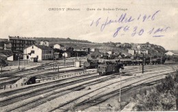 GRIGNY   Gare De Badan  Triage - Grigny