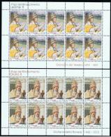 2013 - 06 - VATICAN - VATICANO - VATIKAN - DSH14 -   No. 2 MNH MINI-SHEETS 20 STAMPS ** - Unused Stamps