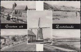 Netherland - Zoutelande - Views - Mill - Cars - Zoutelande