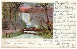 - WHERE THE FALLS OF MINNEHAHA FLASH AND GLEAM AMONG OAK TREES LAUGH AND - Scan Verso - - Minneapolis