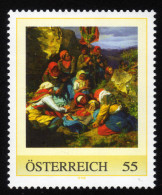 ÖSTERREICH 2008 ** Georg WALDMÜLLER, Painter / Unterbrochene Wallfahrt - PM Personalized Stamp MNH - Timbres Personnalisés