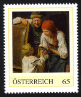 ÖSTERREICH 2011 ** Georg WALDMÜLLER, Painter / Christtagsmorgen - PM Personalized Stamp MNH - Personnalized Stamps