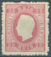 PORTUGAL  - 1870 -  MH/* - LUIZ I  - Yv 40A Mi 38 XB  - Lot 11327 - Neufs