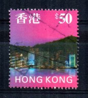 Hong Kong - 1997 - $50 Hong Kong Skyline - Used - Usati