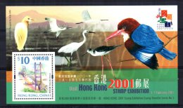 Hong Kong - 2000 - "Hong Kong 2001" Stamp Exhibition Miniature Sheet (1st Issue) - MNH - Nuovi