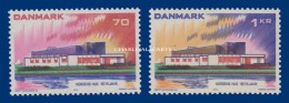 1973 DENMARK NORDEN  NORDIC HOUSE FACIT 570-571 U.M.    N.S.C. - Unused Stamps