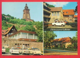 162412 / Kyffhäuser - CAR , HO GASTSTATTE " BURGHOF " FDGB - ERHOLUNGSHEIM " GLUCKAUF " KOMBINAT ZENTRONIK - Germany - Kyffhäuser