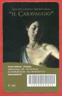 TESSERA FILATELICA ITALIA - 2010 - 4º Centenario Della Morte Di Michelangelo Merisi, Detto Il Caravaggio - Cartes Philatéliques