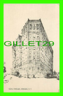 SYRACUSE, NY - HOTEL SYRACUSE - TRAVEL IN 1951 - POSTAGE DUE - PUB. BY Wm JUBB CO INC - - Syracuse