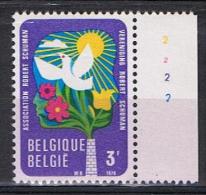 Belgie OCB 1707 (**) Met Plaatnummer 2. - 1971-1980