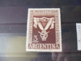 ARGENTINE TIMBRE DE COLLECTION  YVERT N° 553** - Ongebruikt