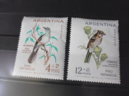 ARGENTINE TIMBRE DE COLLECTION  YVERT N° 663.664** - Neufs