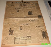 Le Populaire Du 7 Novembre 1944. - Französisch