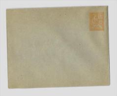 ENTIERS POSTAUX NEUFS E.P. ENV.  (ST. N°B6/Ind.4) - 15c. MOUCHON PrimitifOrange Pâle S. Papier Vert-Gris – Date 10 - Standard Covers & Stamped On Demand (before 1995)