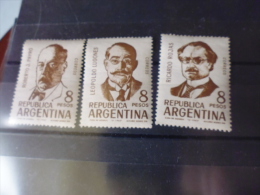 ARGENTINE TIMBRE DE COLLECTION  YVERT N° 711.........713** - Neufs