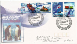 ANTARCTIQUE AUSTRALIEN.Expédition à La Base Macquarie 1998, Série Moyens De Transports En Antarctique. - Bases Antarctiques