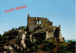 SAINT-PERAY : Les Ruines Du Château De Crussol - Saint Péray