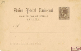 11726. Entero Postal Alfonso XII, 15 Cts Cataño Icuro,  1884, Num 16a º - 1850-1931